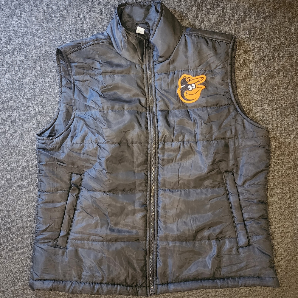 Men's Black Puffer Vest